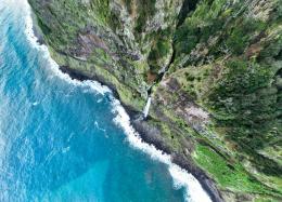 éu da Noiva Waterfall, Madeira