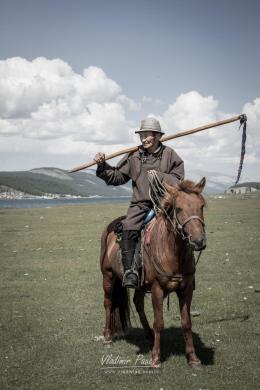 on the way from work, Mongolia